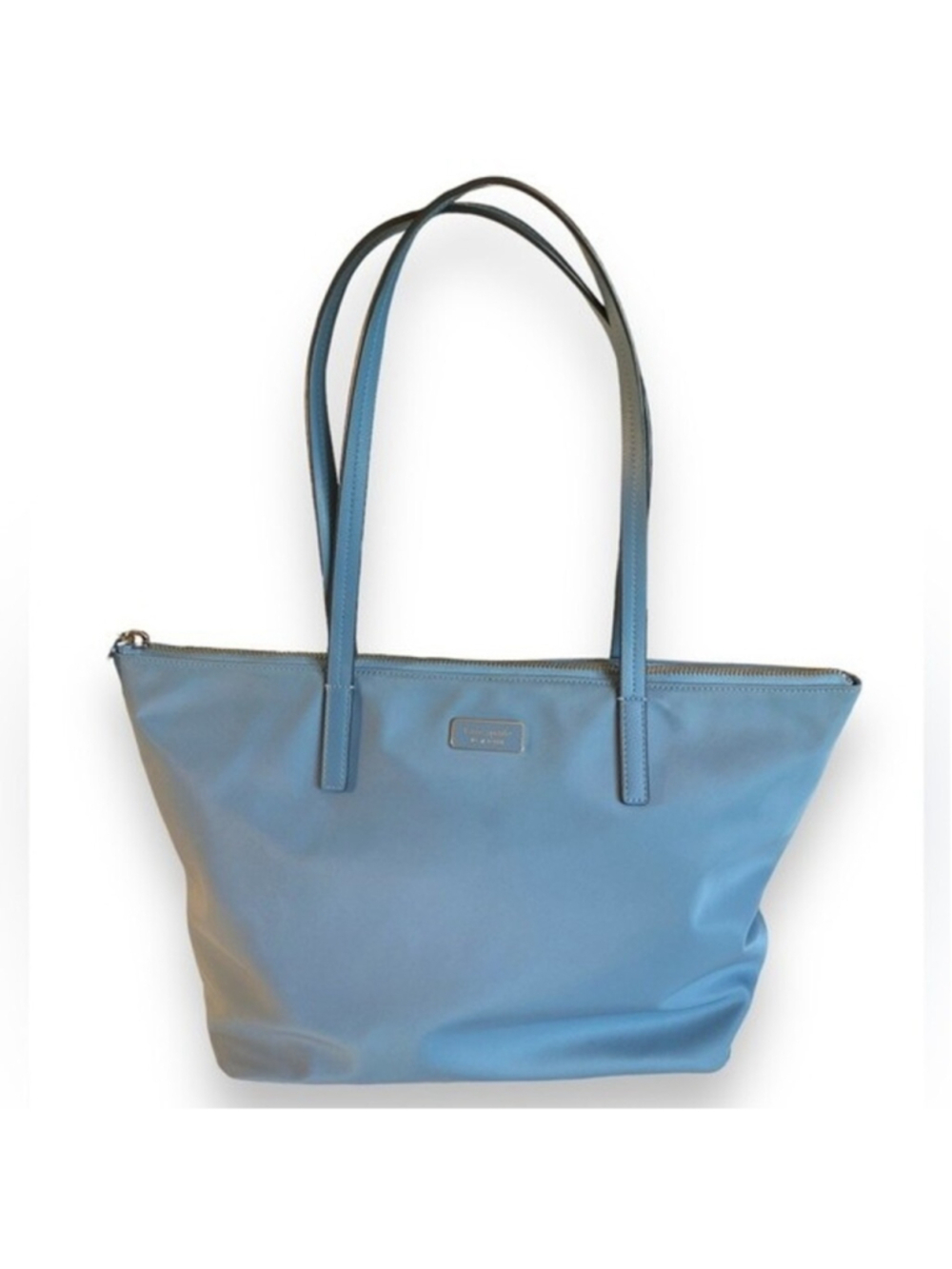 Kate Spade EUC Blue Nylon Handbag
